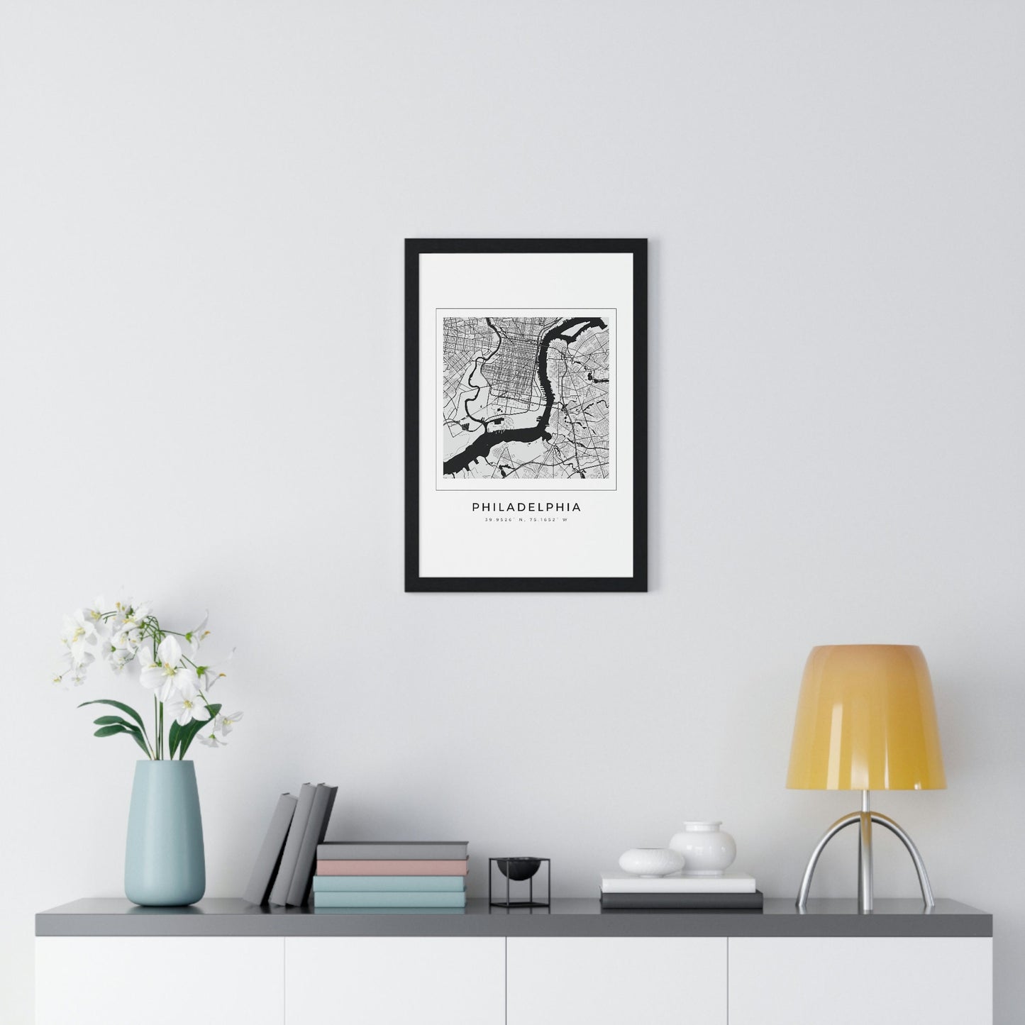 Philadelphia Hometown Premium Framed Poster
