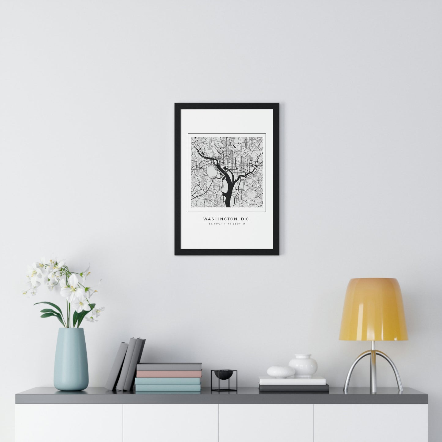 DC Hometown Premium Framed Poster