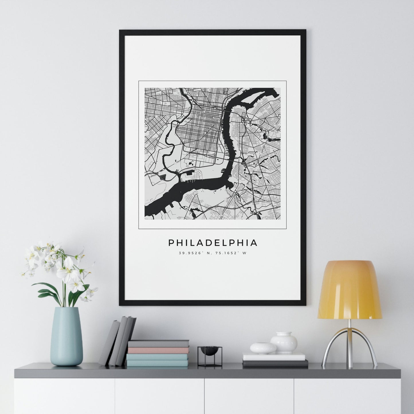 Philadelphia Hometown Premium Framed Poster